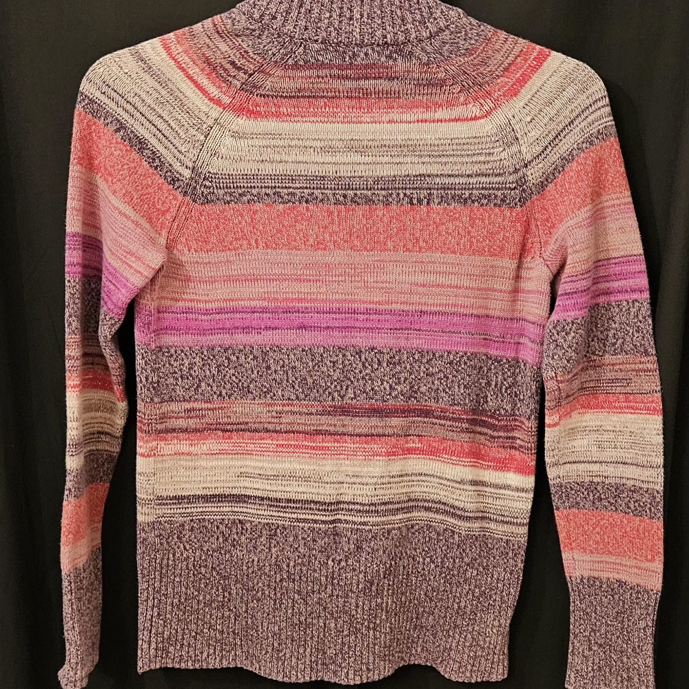 Eddie Bauer Multicolor Striped Cardigan - Picture 2 of 4